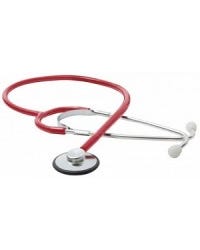 Welch Allyn Arden Bowles Stethoscope, Double Head, Red - ARDEN-S2RD