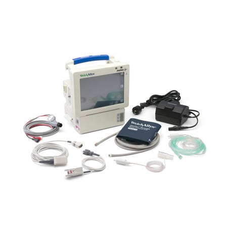 Welch-Allyn Plate Aluminum Side, CO2 For Monitor - 008-0204-00