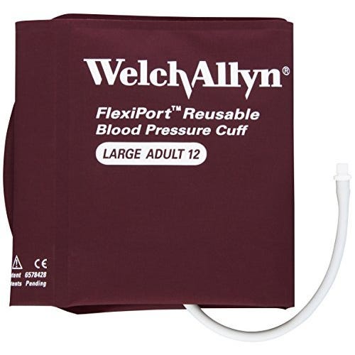 Welch Allyn Trim Line Vinyl Double Barrel Cuff - Large Adult - TL-VINYL-12-2DB