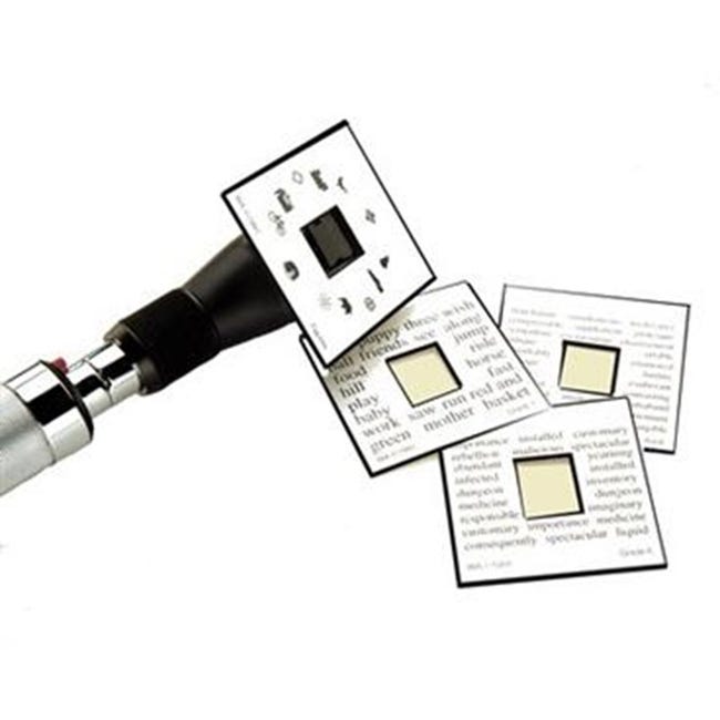 Welch Allyn Fixation Card Set - 18250
