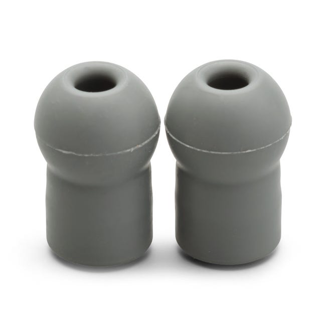 Welch Allyn Comfort Sealing Gray Ear Tips for Elite Stethoscope - Large - 5079-233
