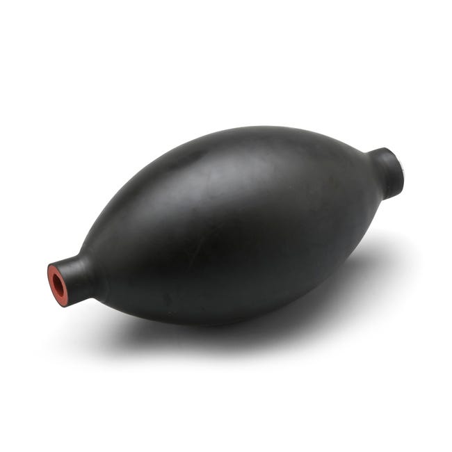 Welch Allyn Tycos Premium Inflation Bulb, Large, Black, Qty. 6 - 5086-03H