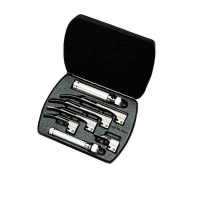 Welch Allyn Fiber Optic Laryngoscope Set-E Mac - 69697