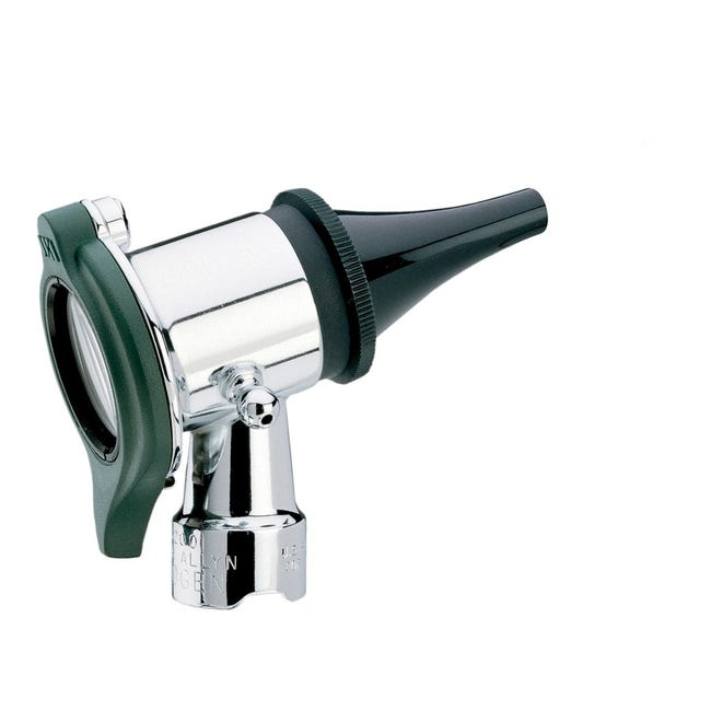 Welch Allyn 3.5 V Halogen HPX Pneumatic Fiber-Optic Otoscope Head - 20250