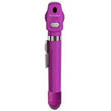 Welch Allyn SureColor LED 2.5 V Pocket Plus Ophthalmoscope with Handle, Plum - 12880-PUR