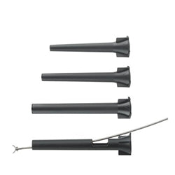 Welch Allyn Reusable Ear Specula Set, 4.0 mm, 4.8 mm, 5.0 mm, 5.0 mm Short, 7.0 mm Instrumentation, Quantity 5 - 23942