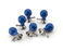 Welch Allyn ECG Reusable Suction Cups for CP 150 Resting Electrocardiograph with Spirometry - 714730