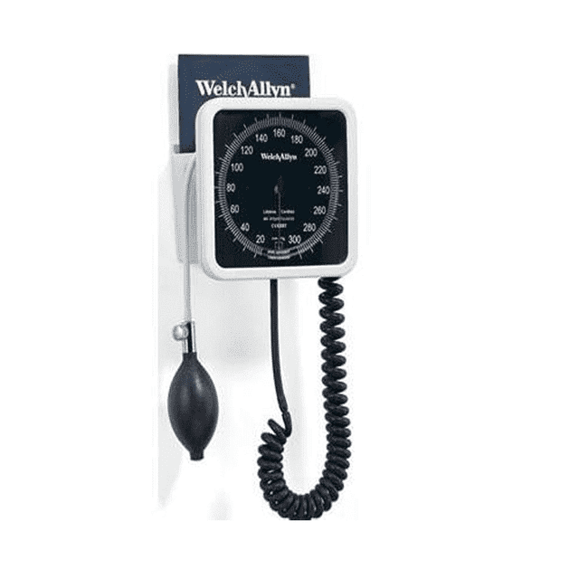 Welch Allyn Tycos Wall Aneroid Sphygmomanometer - 7670-01CB