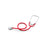Welch Allyn Stethoscope, Plastic, Red, Box of 10 - 59802