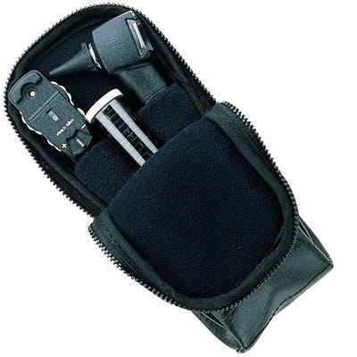 Welch Allyn PocketScope 2.5 V Rechargeable Halogen Diagnostic Set with Soft Storage Case - 92851