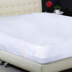 Protect-A-Bed Allerzip Smooth - Mattress Cover 13 Inch 100% Polyester Top Surface / 100% Polyurethane Laminate Lining / 100% Polyester Sides / 100% Polypropylene Bottom For Allerzip Queen Sized Mattresses - 83175-HEAL