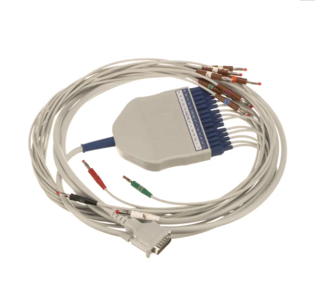 Welch Allyn ECG Cable Rds 13 Wire Banana Aha - 9293-040-60
