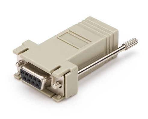 Welch Allyn PC Adapter, RJ45 Female To DB9 Female, for S12, S20 - 9960-074