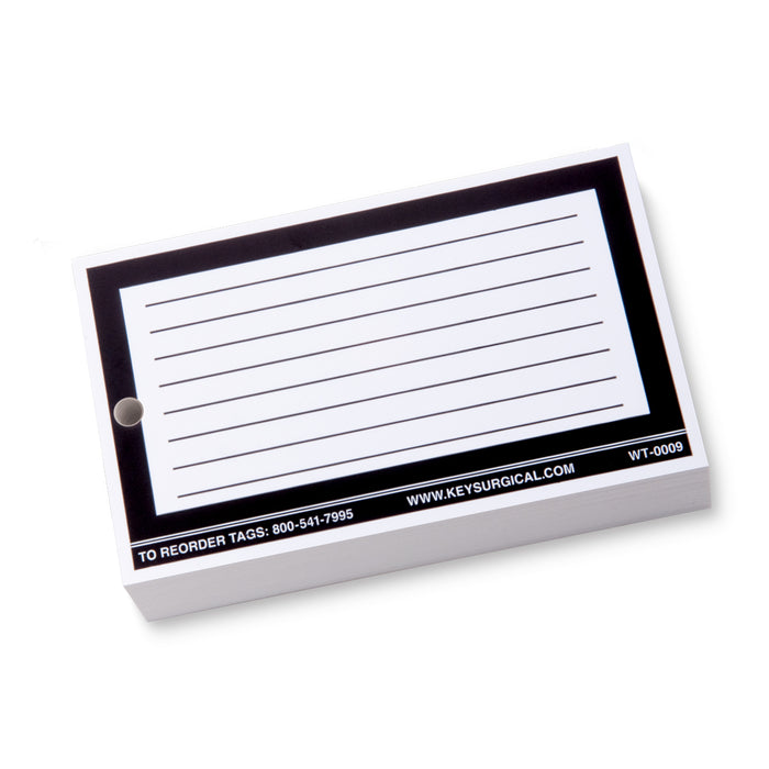 Key Surgical Write On Tags