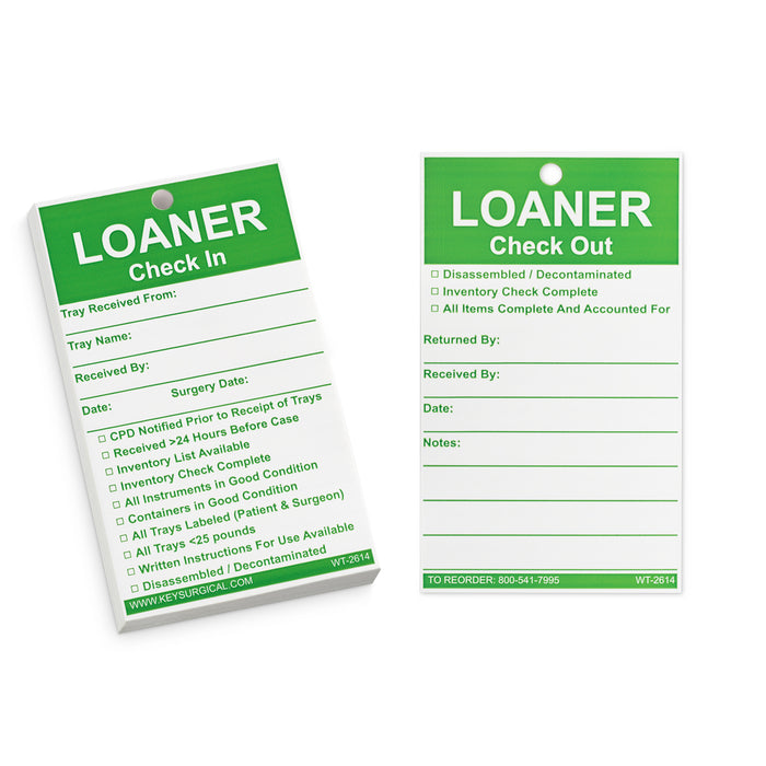 Key Surgical Write On Tags