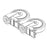 Invacare - Bed Caster Bed - 1110422