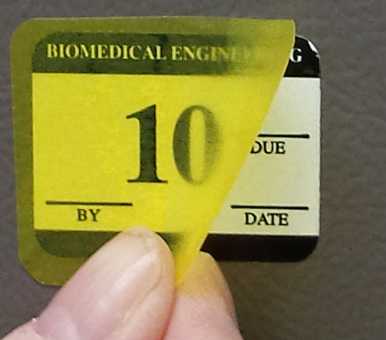 Medical Labels - Colored Unishield Label Protector, 2-1/2" x 1-1/2"