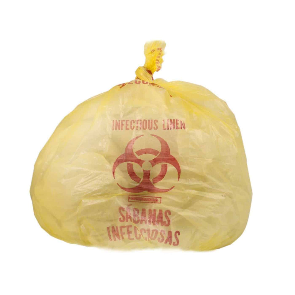 Mopec Infectious Waste Liners, Yellow