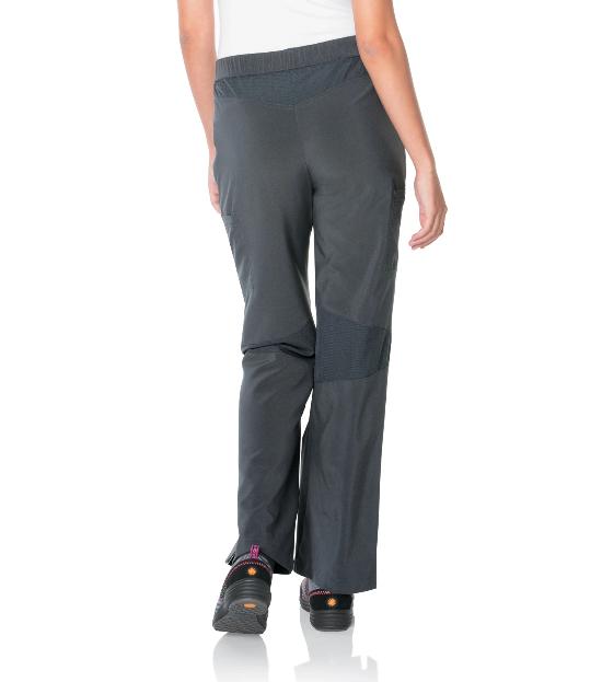 Landau Uniforms ActiVent Scrub Pants Cargo Large / Tall Black Female - 9328BKFSLG